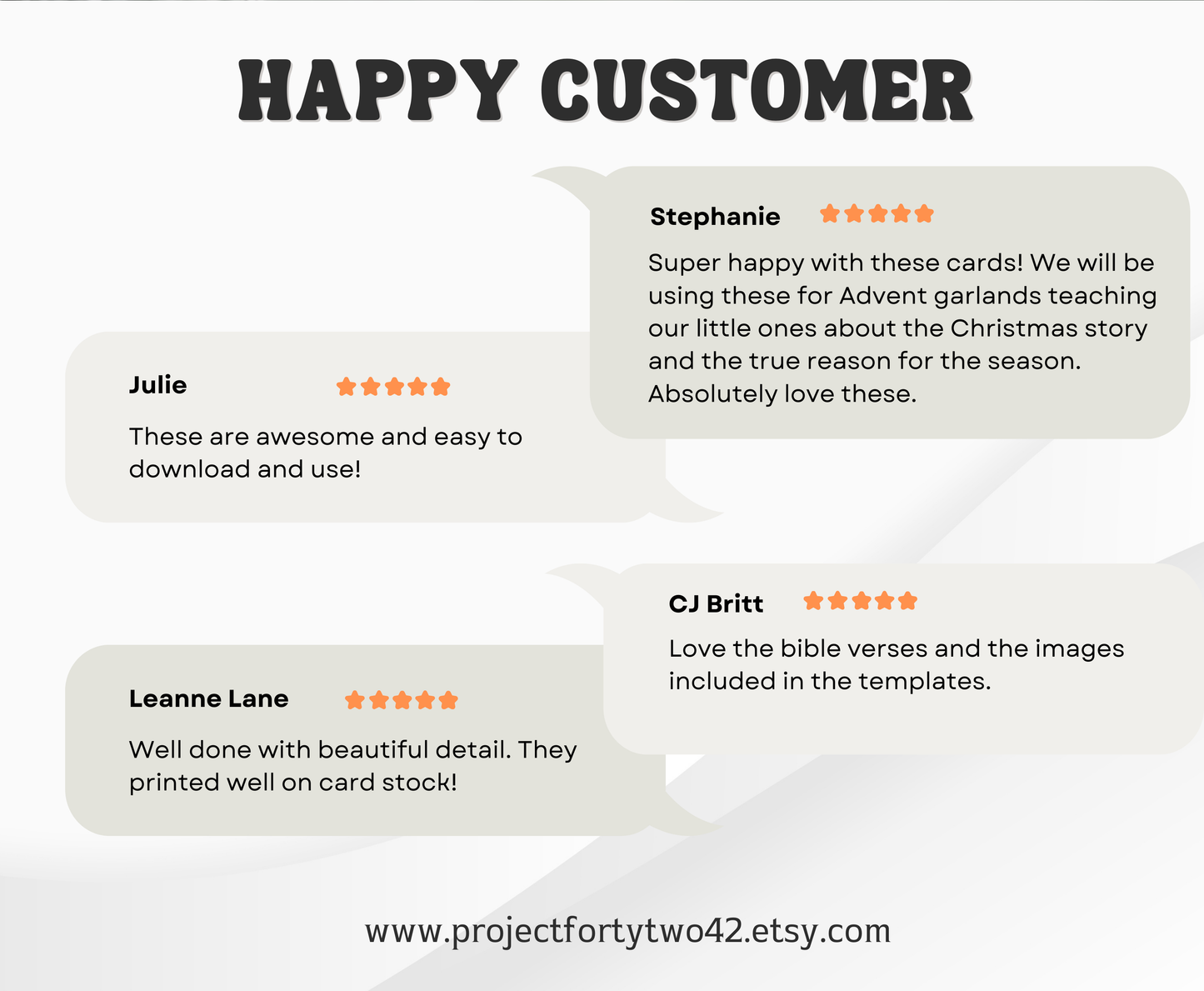 Nativity Story Card Sequence for Kid