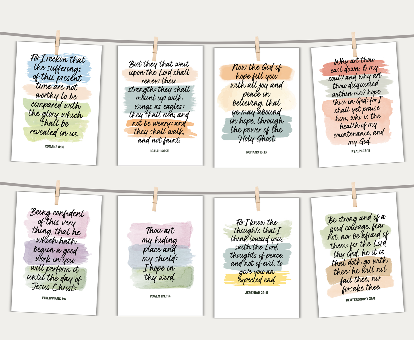 Scripture Cards - The HOPE