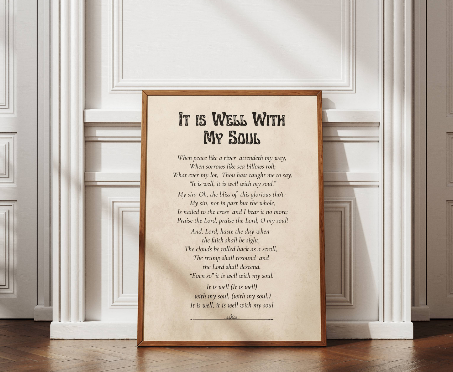 It is Well With My Soul- Wall Art
