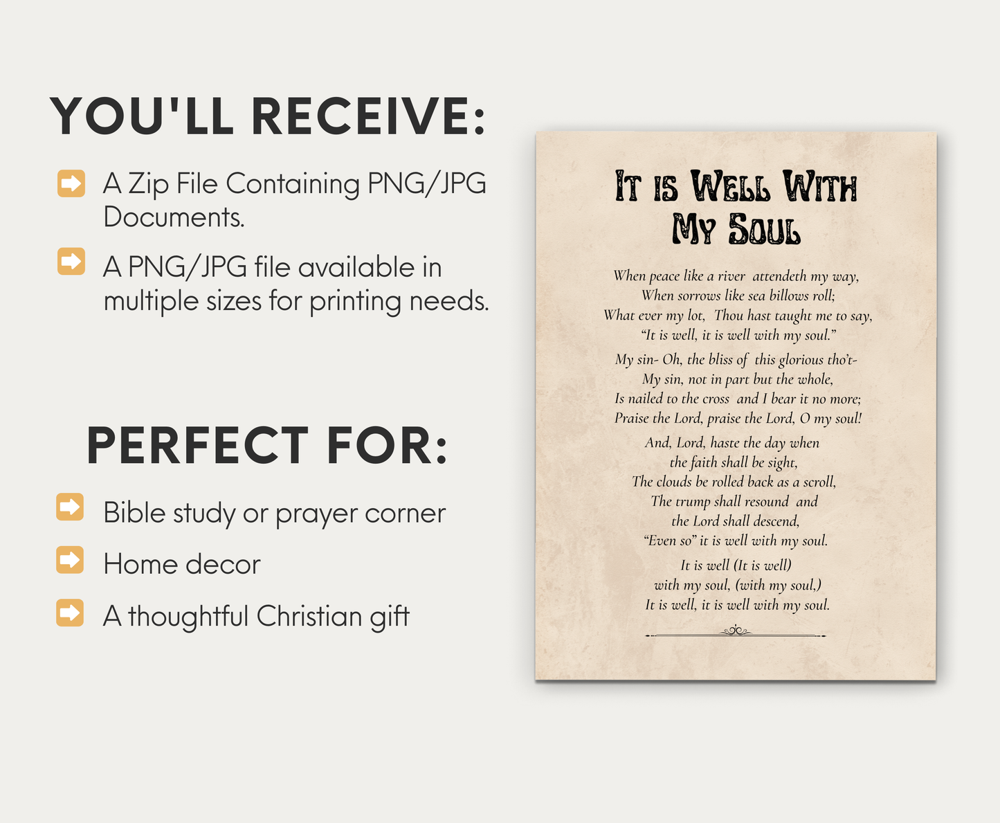 It is Well With My Soul- Wall Art