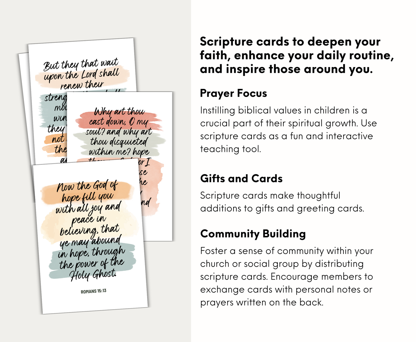 Scripture Cards - The HOPE