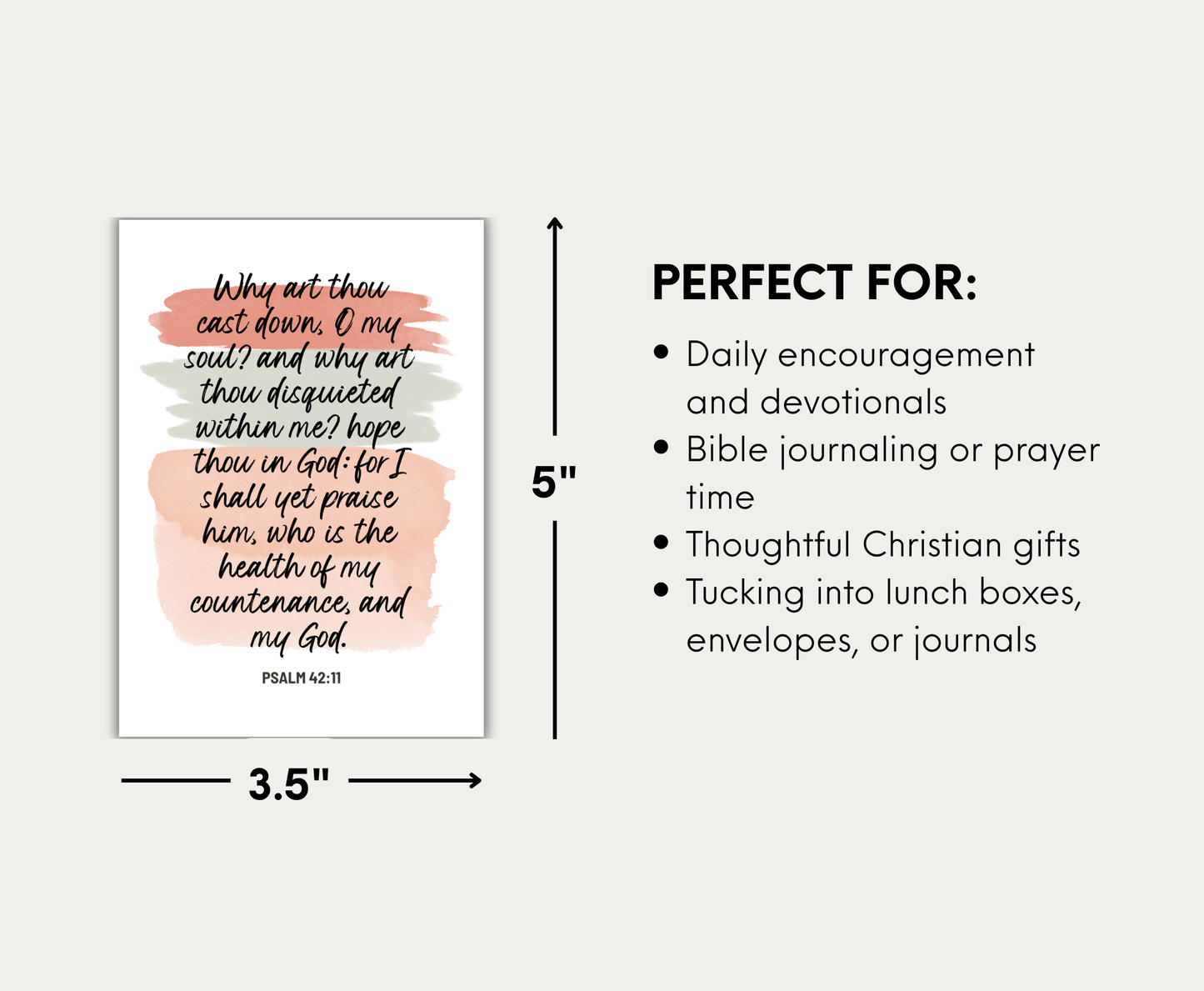Scripture Cards - The HOPE