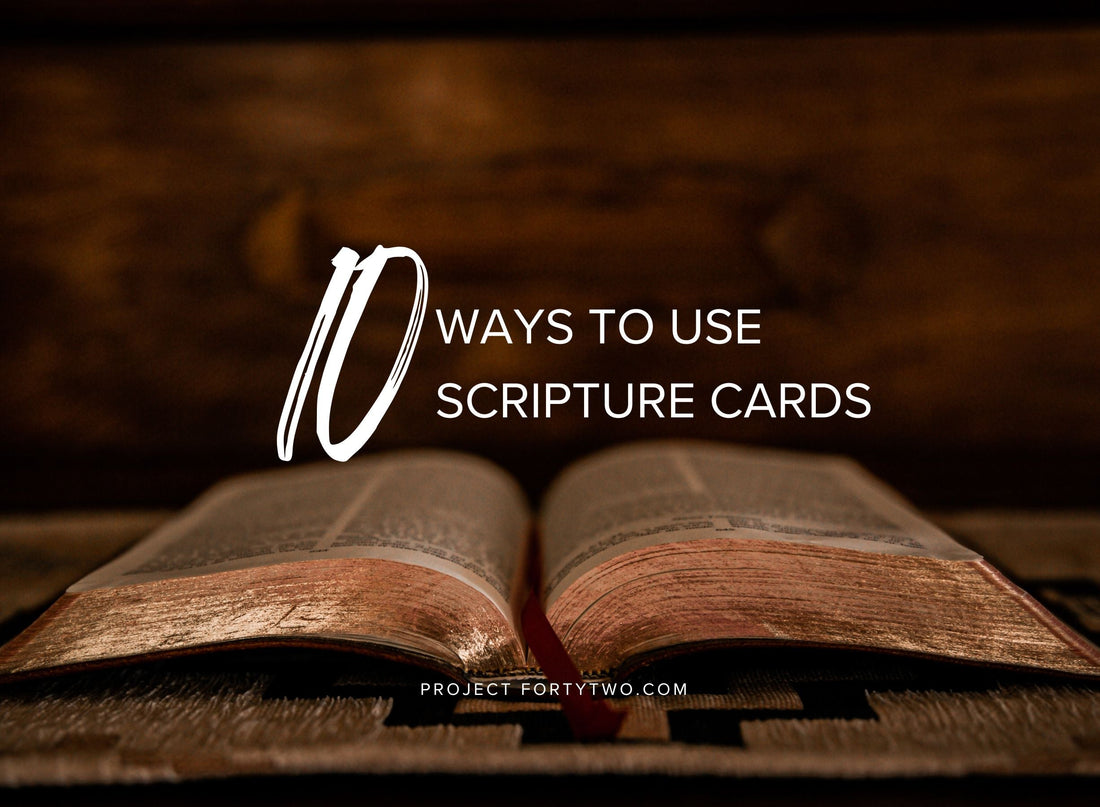 10 Ways to Use Scripture Cards