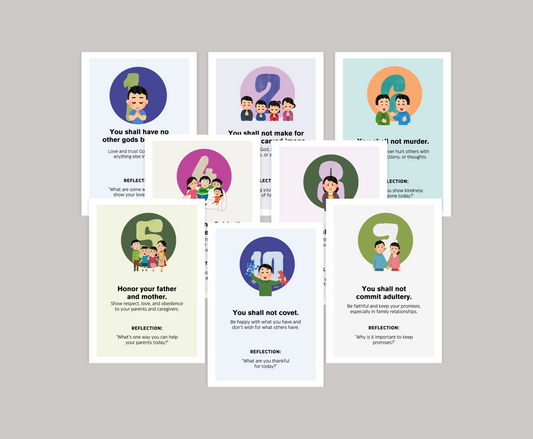 10 Commandments Flashcard