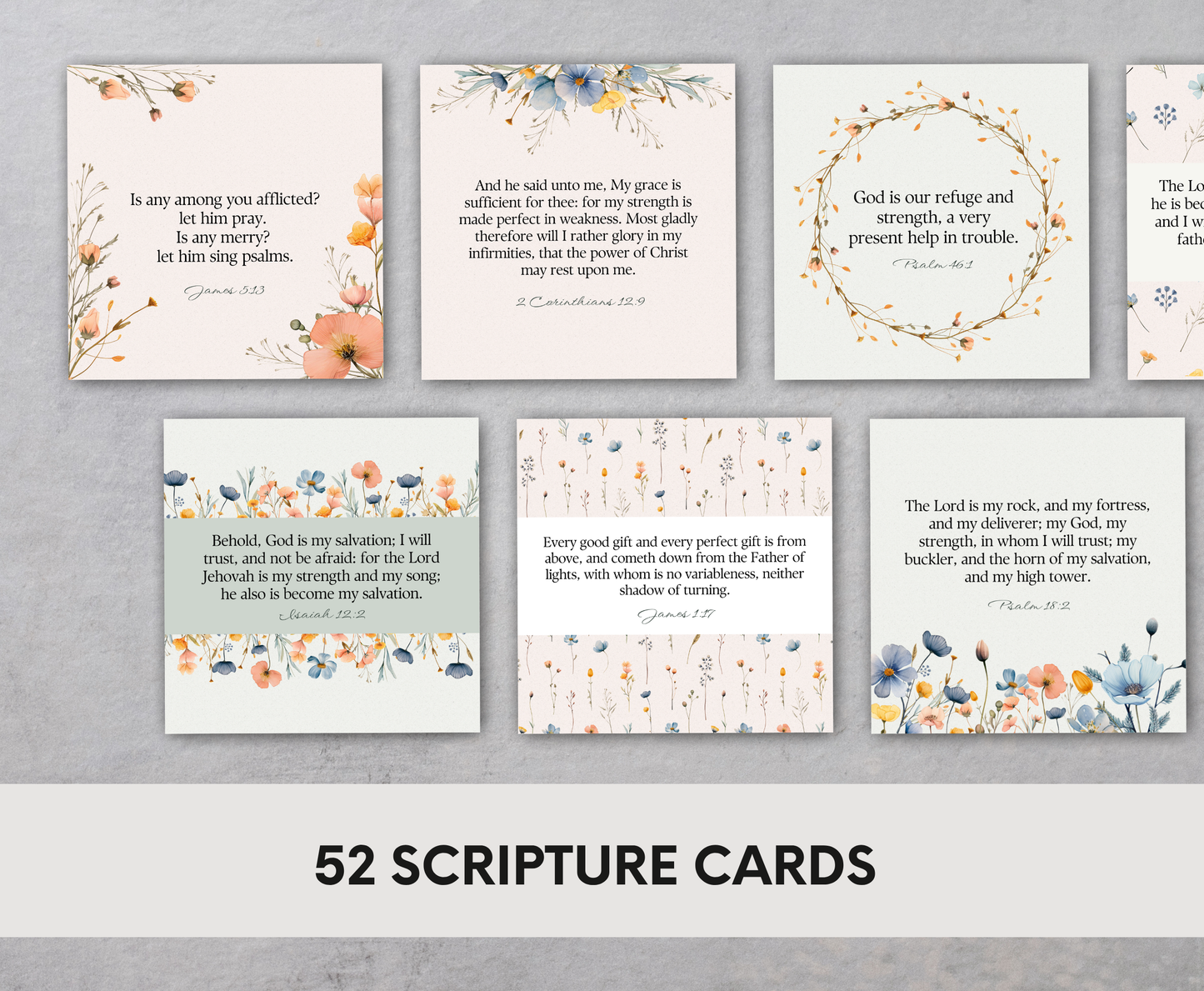 Scripture Cards - 52 Set of Cards