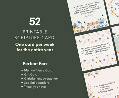 Scripture Cards - 52 Set of Cards