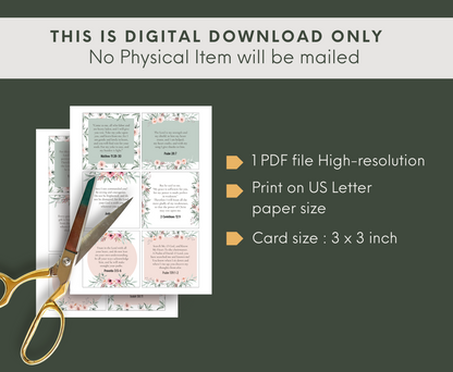 Scripture Cards - for Mother