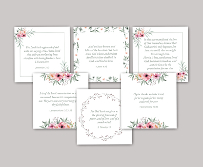 Scripture Cards - About God's Love