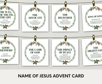 Name of Jesus Advent Calendar