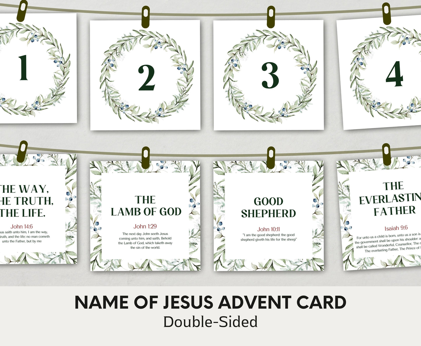 Name of Jesus Advent Calendar