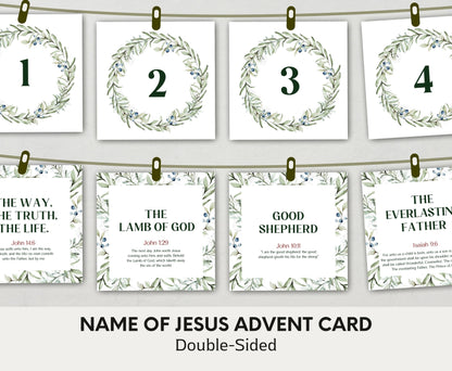 Name of Jesus Advent Calendar