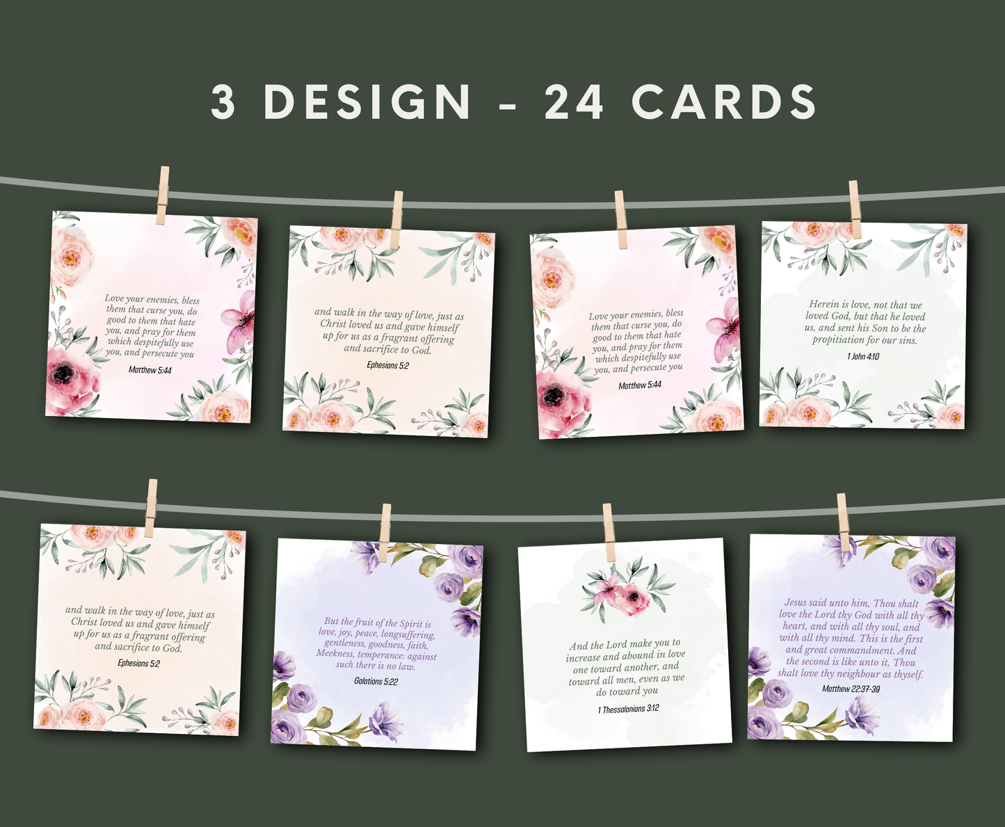 Scripture Cards - The LOVE