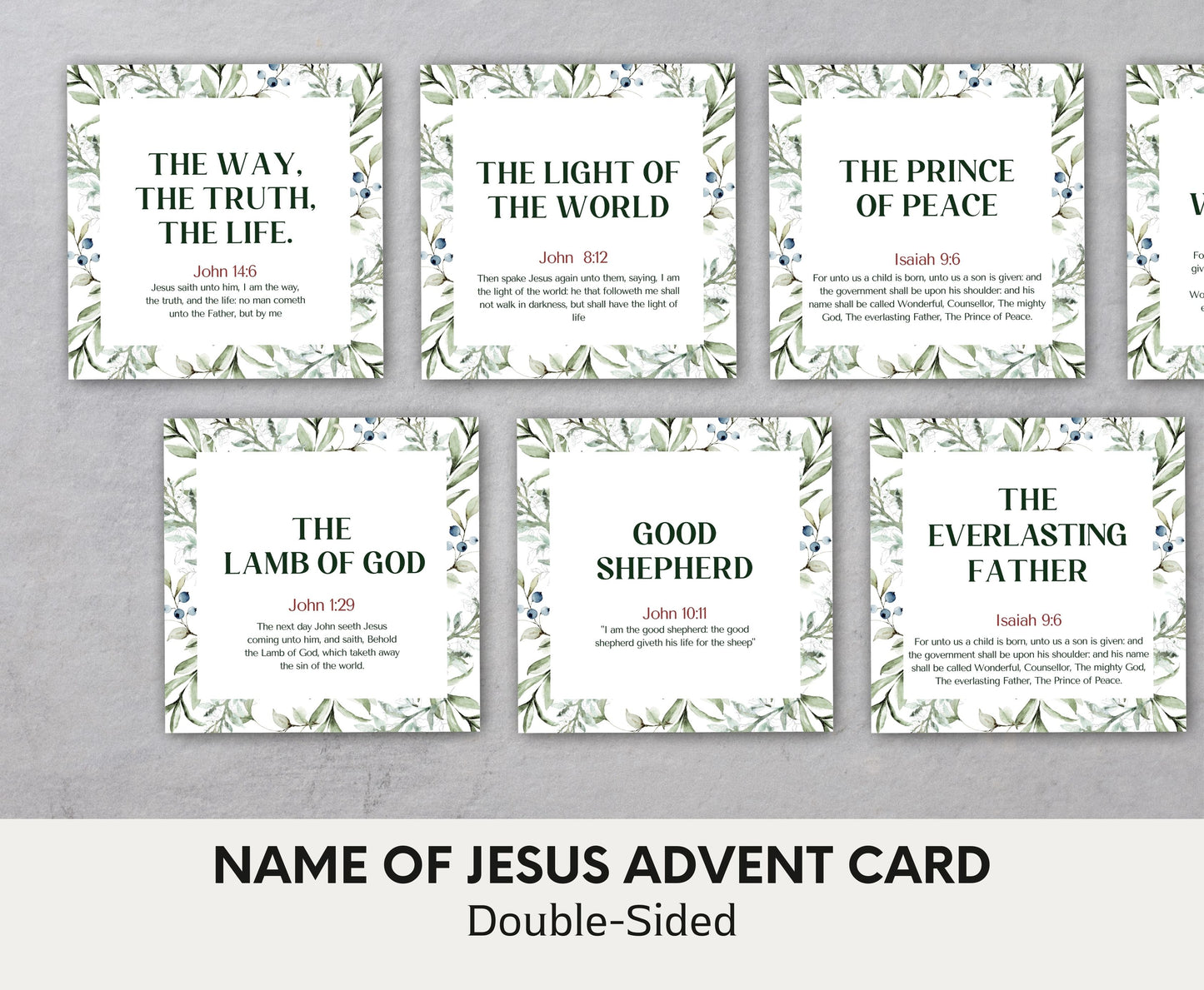 Name of Jesus Advent Calendar