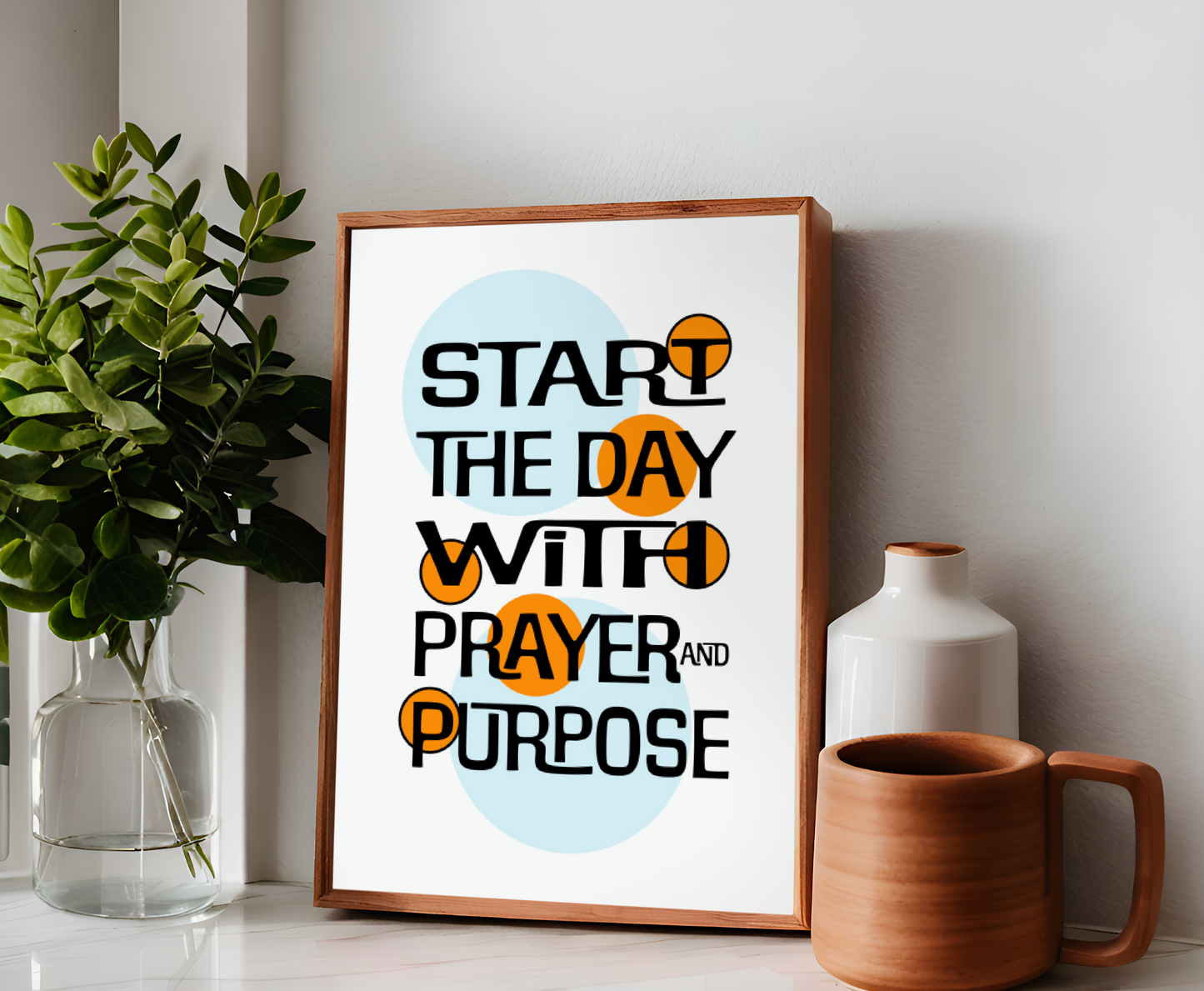 Start the day Wall Art