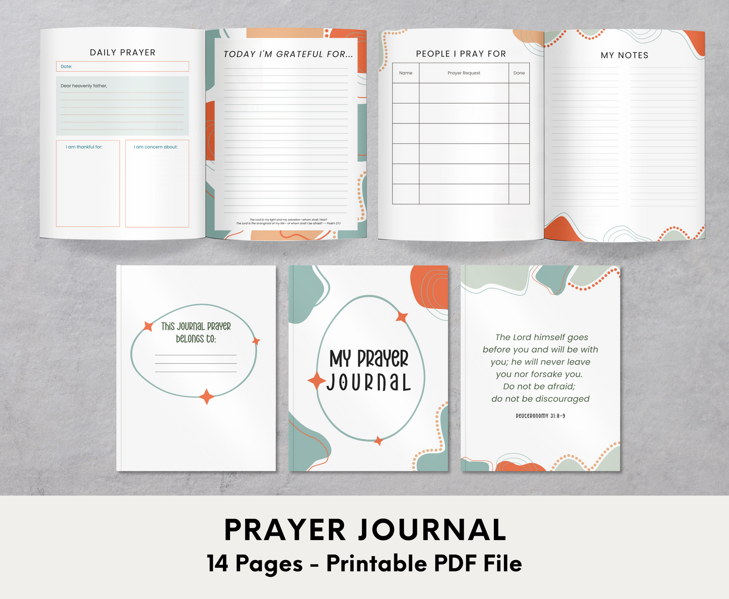 Prayer Journal & Sermon Notes