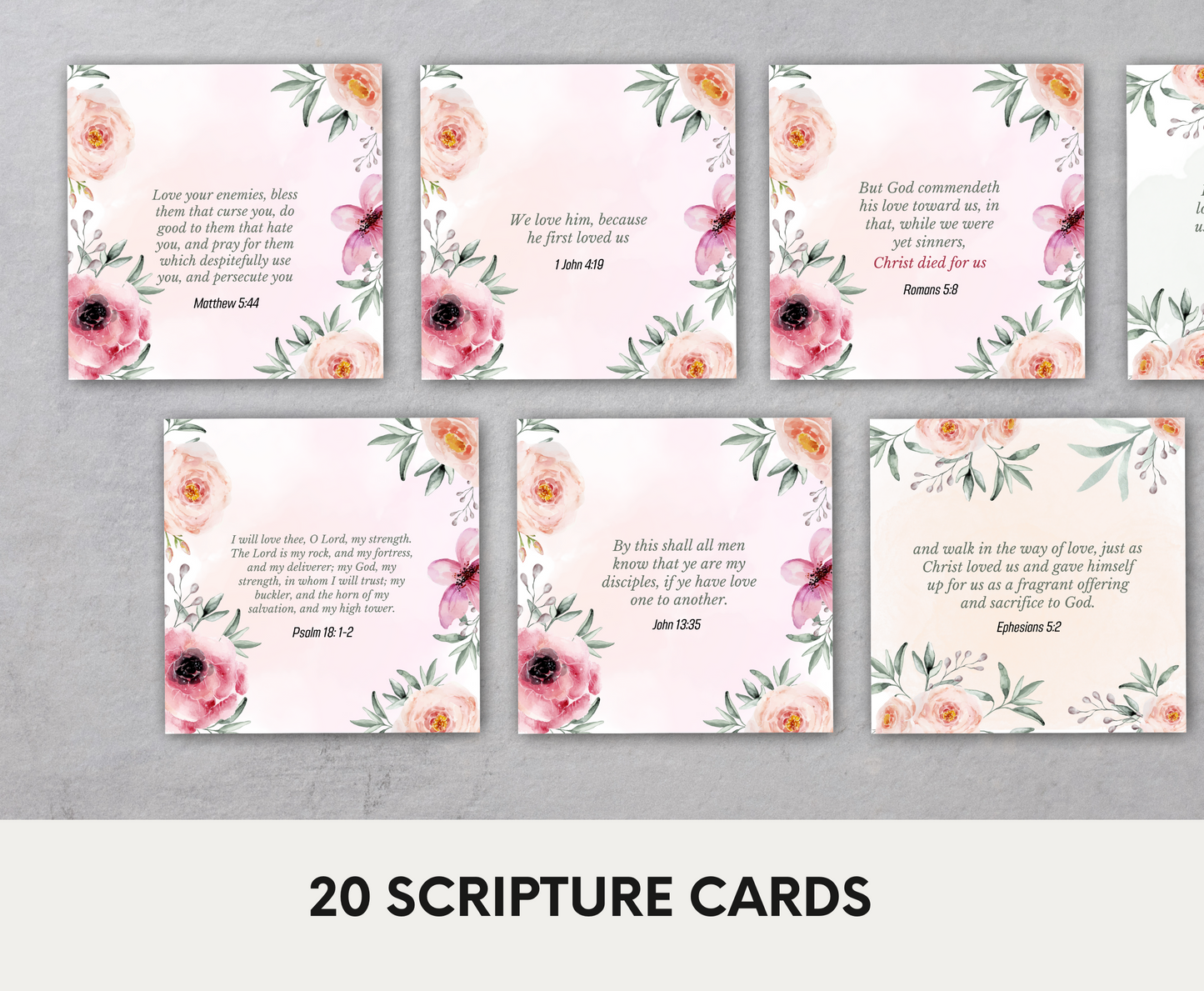 Scripture Cards - The LOVE