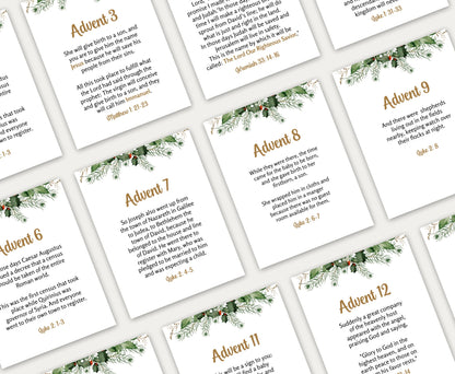 Printable Scripture Advent Calendar