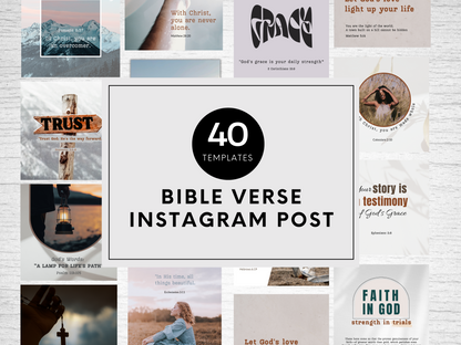 40 Scripture Instagram Template