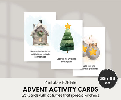 Christmas Activity Cards for family