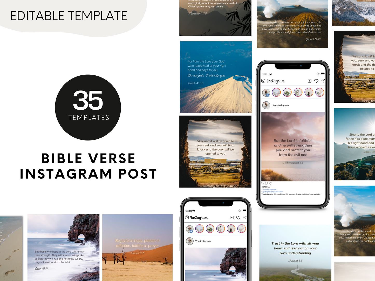 35 Instagram Scripture Template