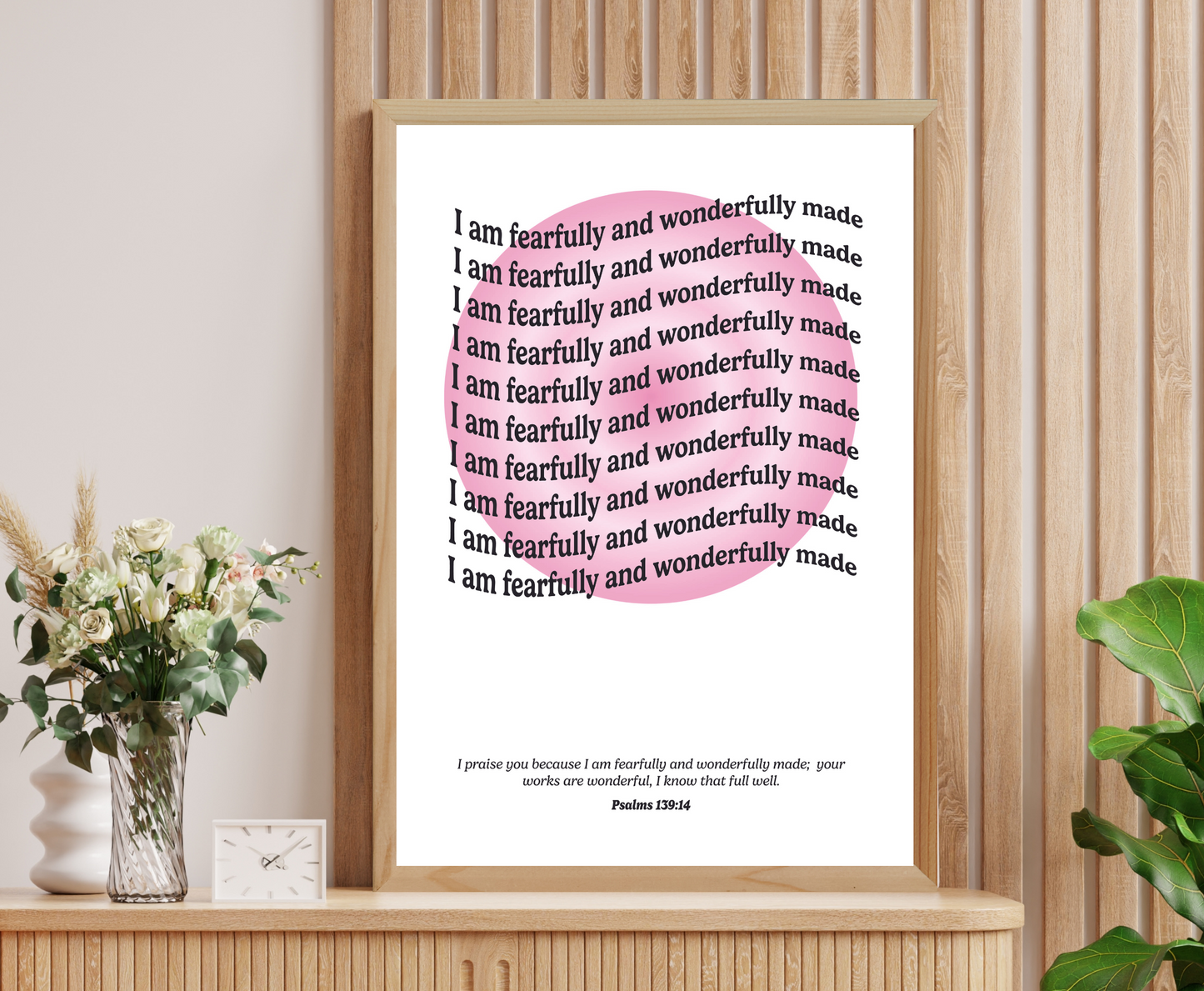 I am fearfully and wonderfully made
