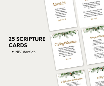 Printable Scripture Advent Calendar