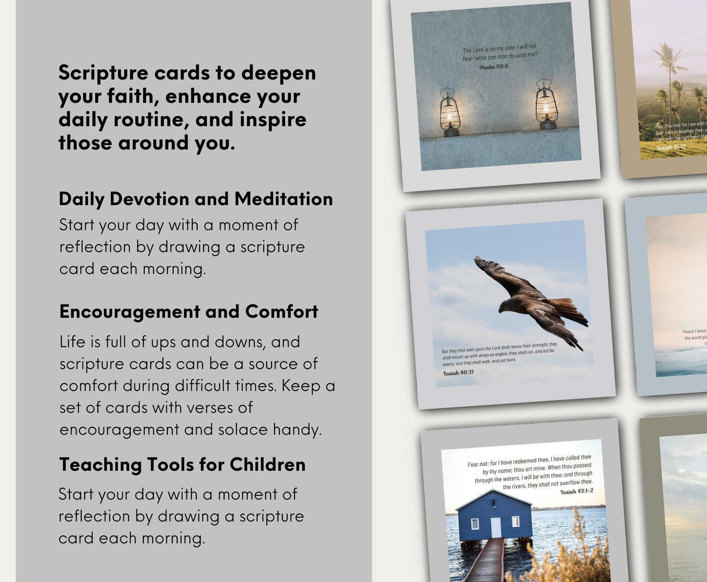 24 Printable Motivational Bible Verse Cards