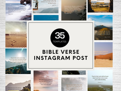 35 Instagram Scripture Template