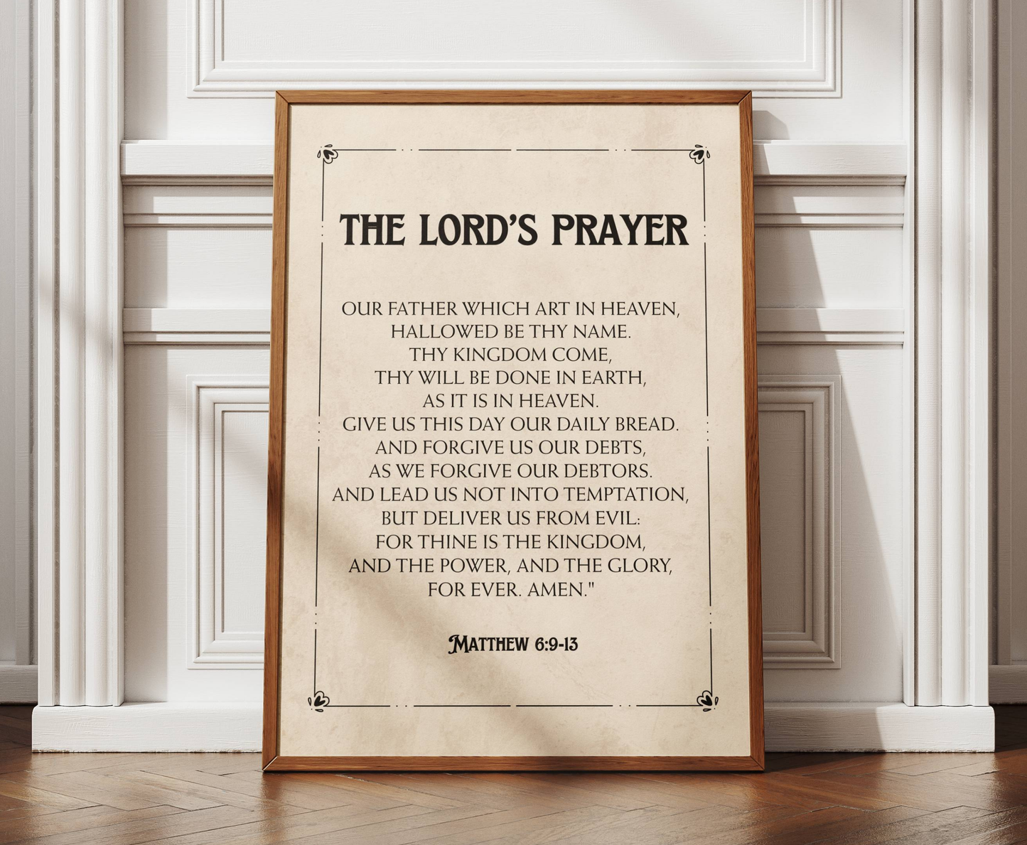 The Lord's Prayer Poster