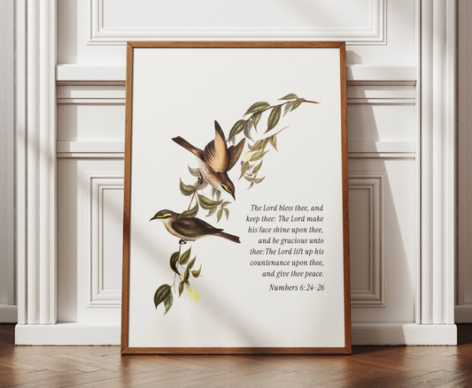 Christian Wall Art - Numbers 6: 24-26