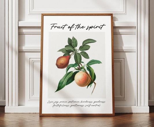 Fruit of The Spirit - Christian Wall Art