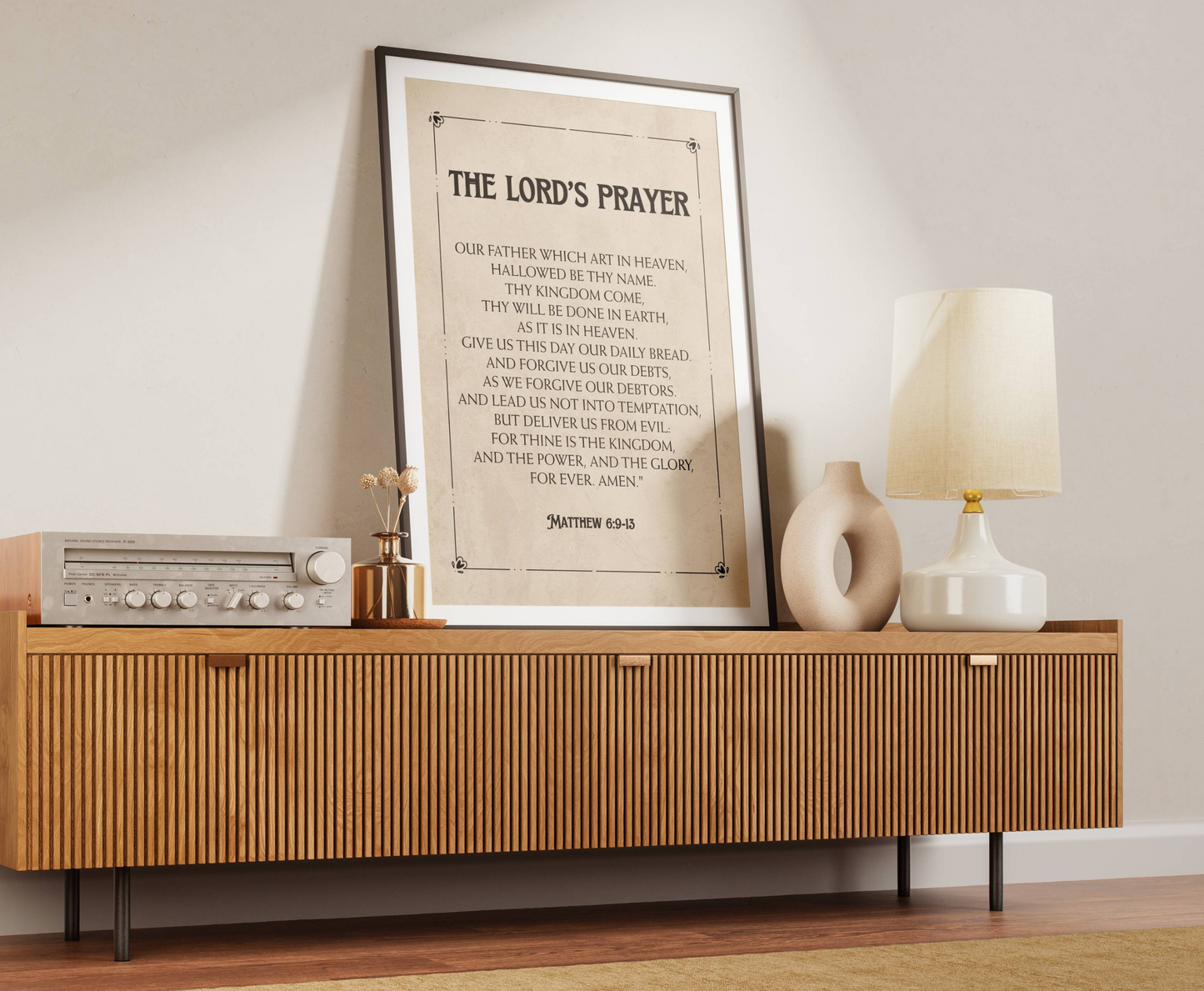 The Lord's Prayer Poster
