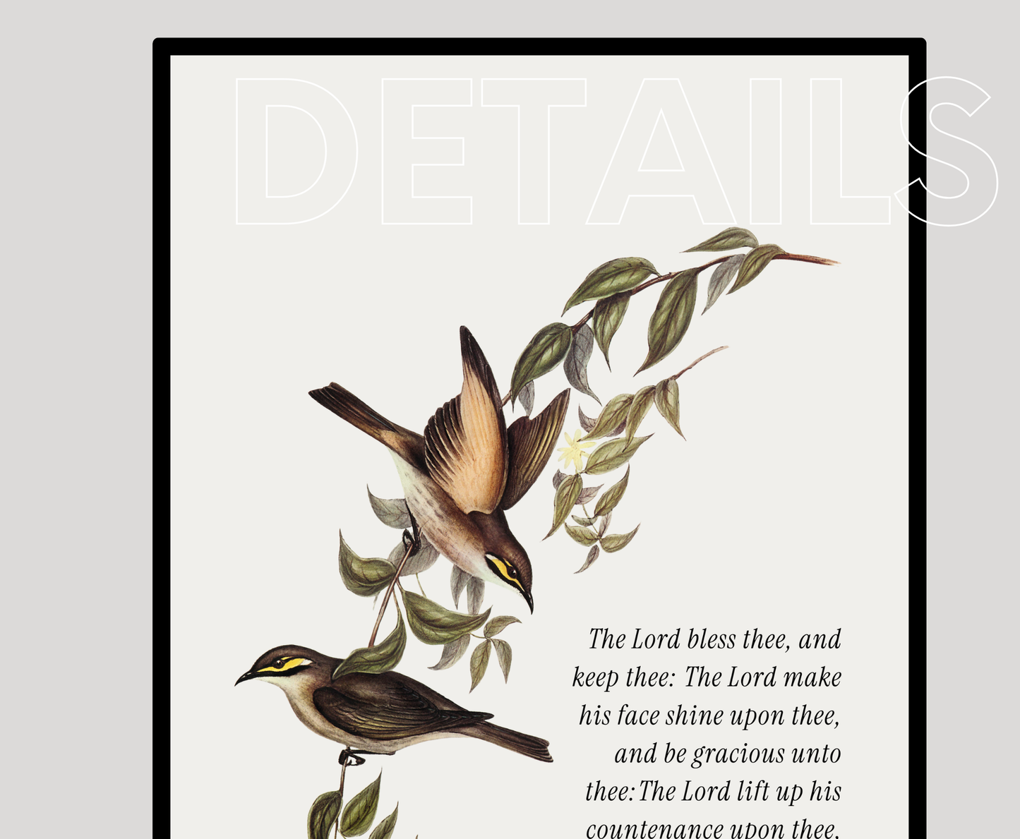 Christian Wall Art - Numbers 6: 24-26