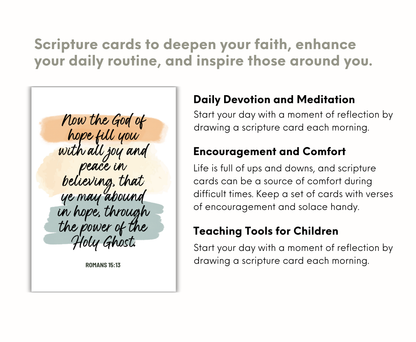 Scripture Cards - The HOPE