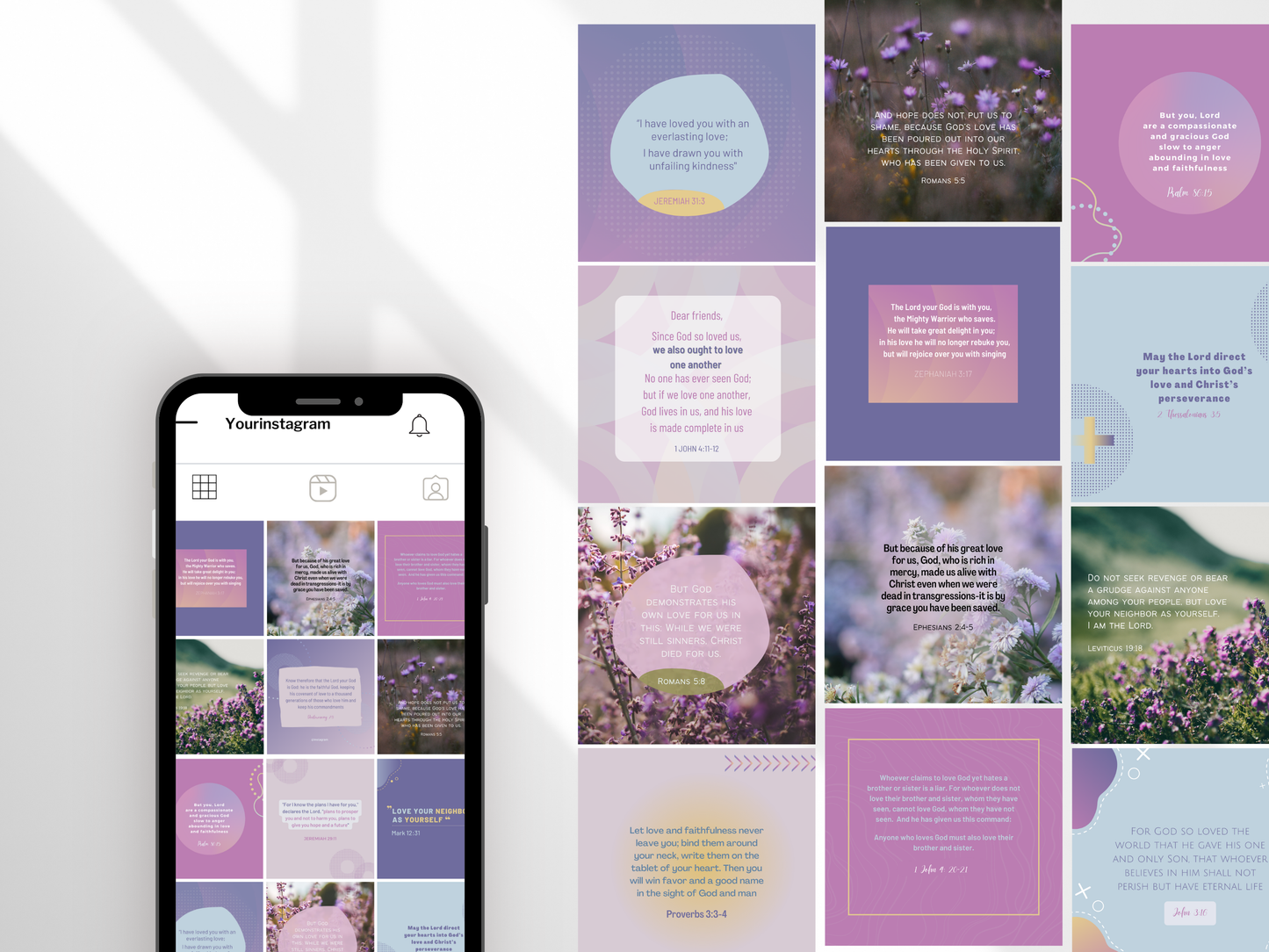 Pink  and girly Social Media Template for Instagram