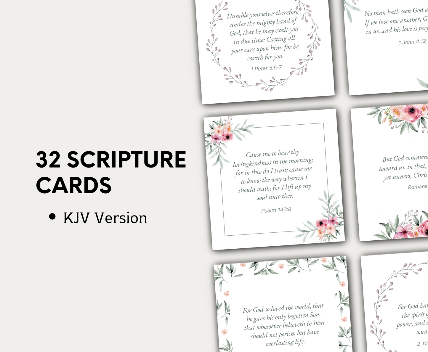 Scripture Cards - KJV