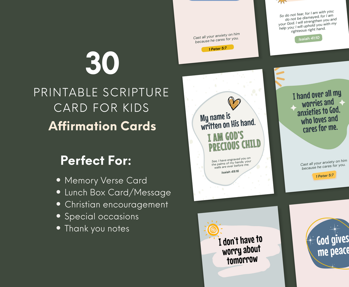 Children Affirmation Card