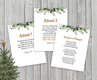 Printable Scripture Advent Calendar