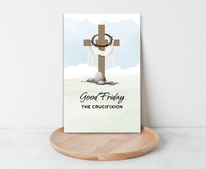 Easter Story Card - Double Sided
