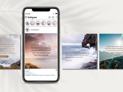 35 Instagram Scripture Template