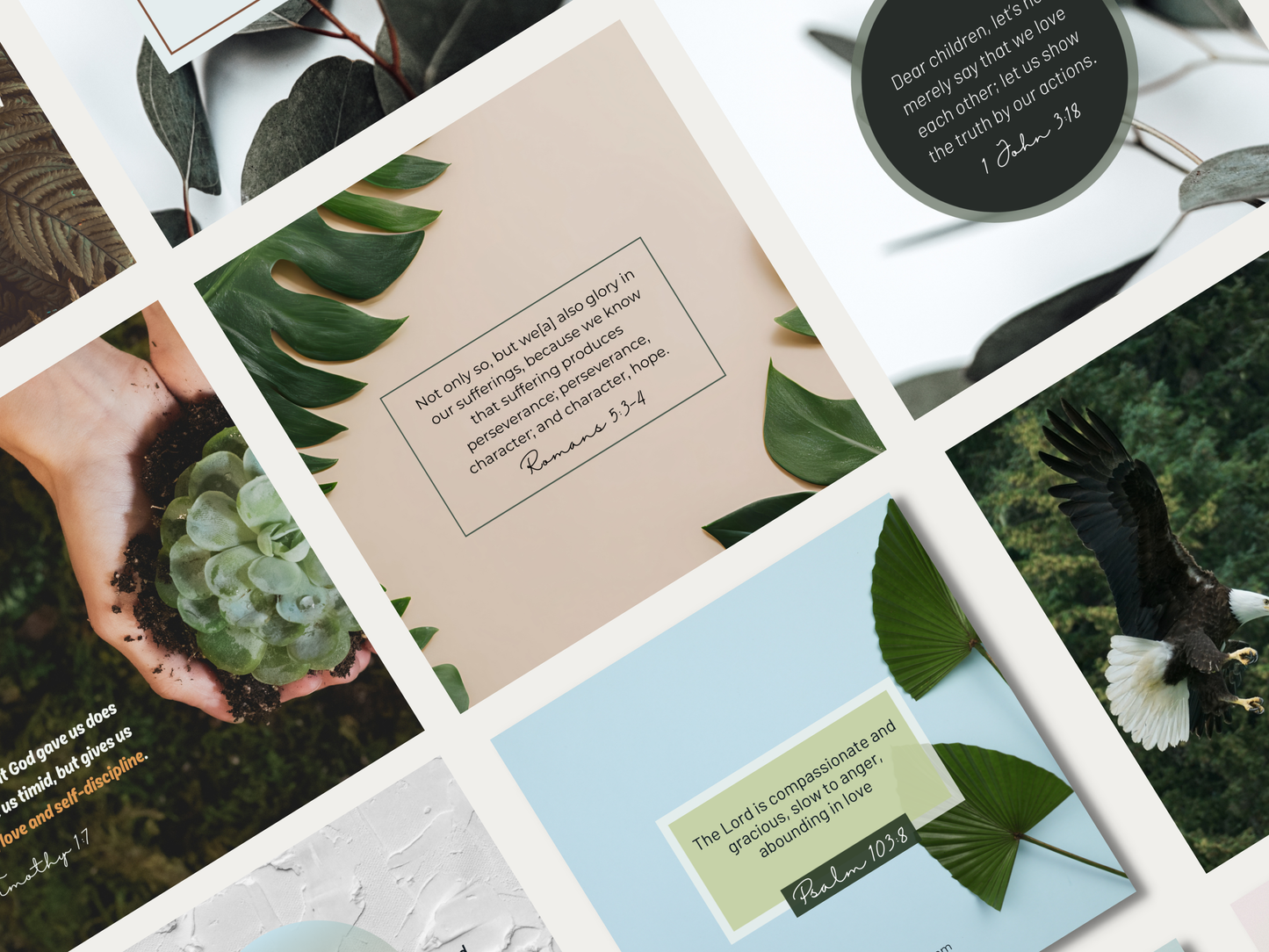 Bundle of Scripture Instagram Post and Stories