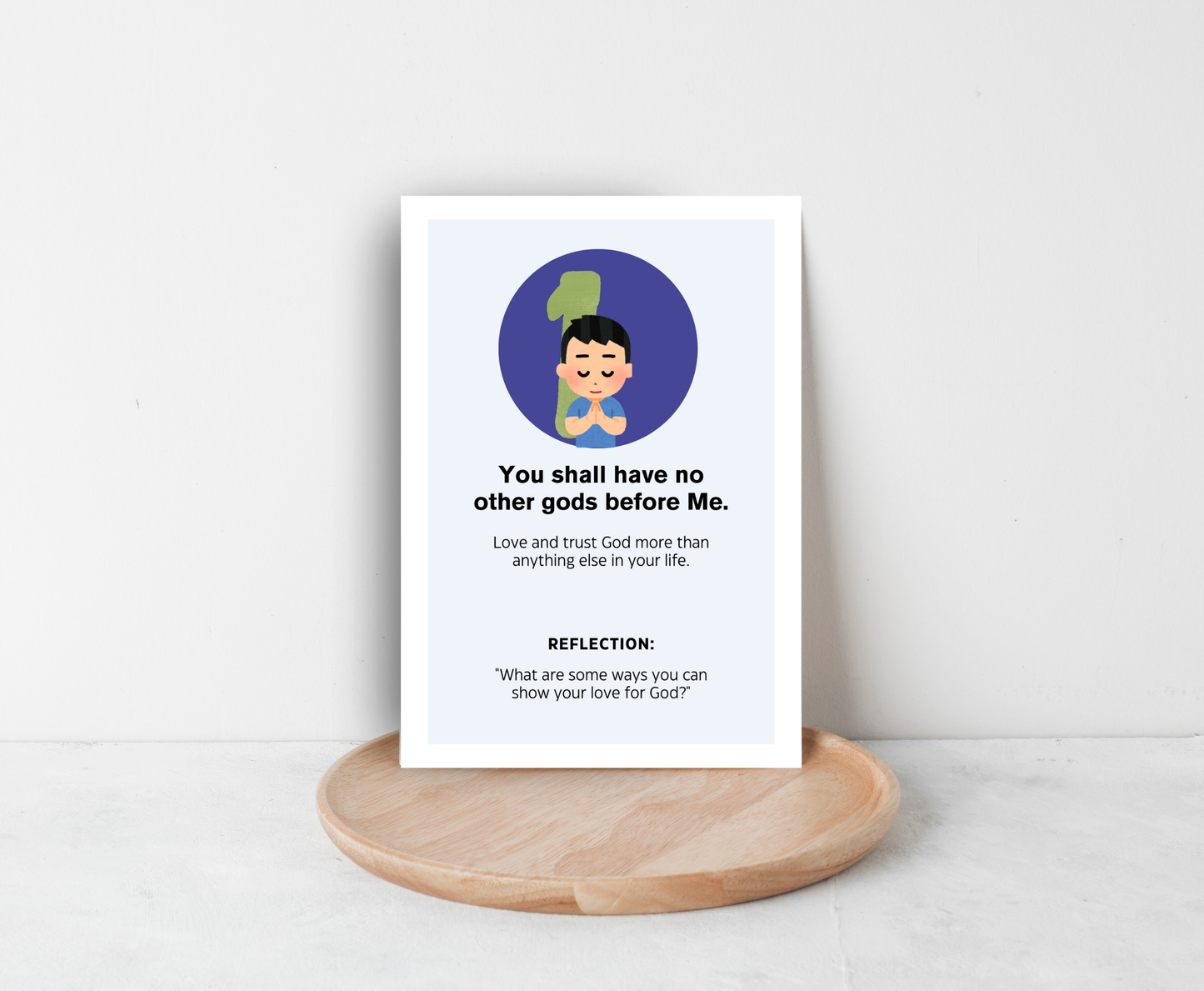 10 Commandments Flashcard