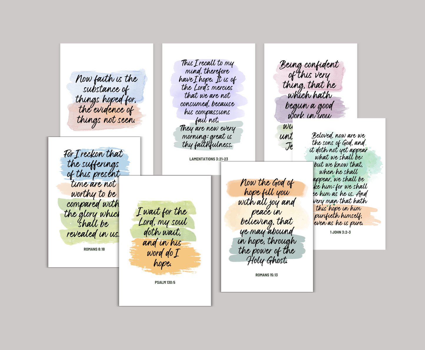 Scripture Cards - The HOPE