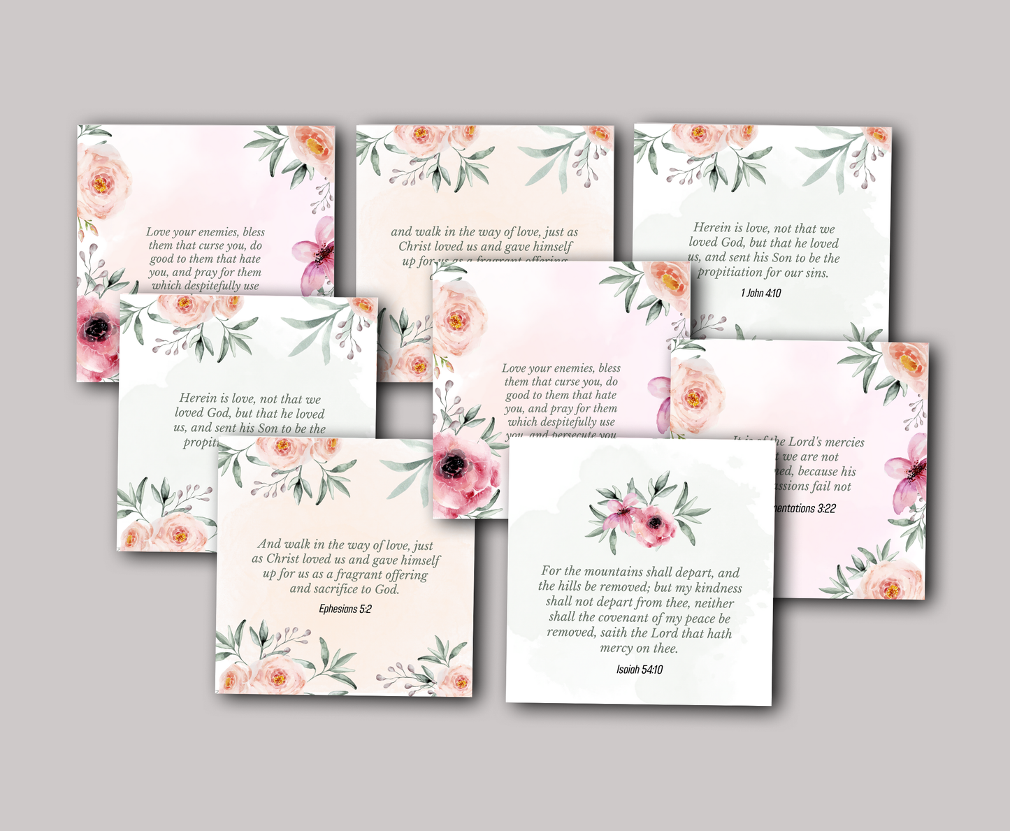Scripture Cards - The LOVE